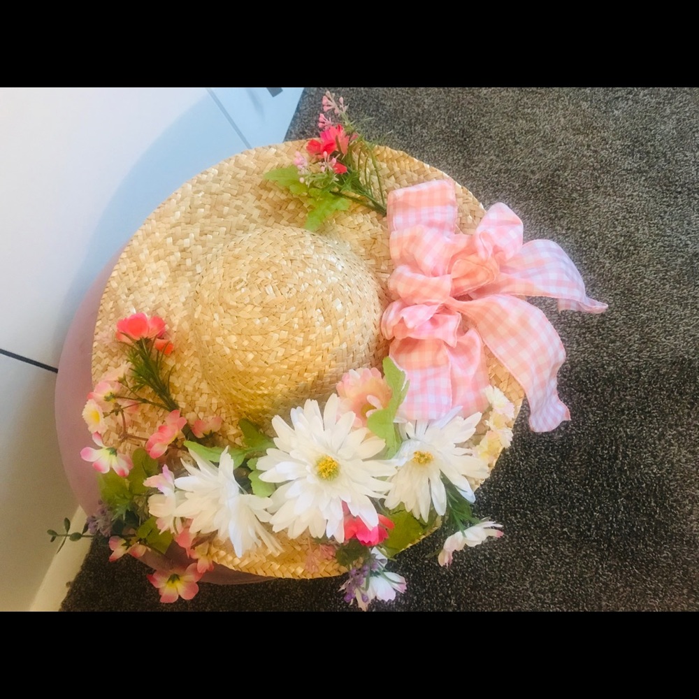 Floral Sunhat - Picture 2 of 3